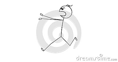 Cartoon 2D Stick Character Animation of Man Running in Fear or Panic. Alpha Mask Included. Stock Video - Video of graphic, frightened: 159561743 Cartoon 2D Stick Character Animation of Man Running in Fear or Panic. Alpha Mask Included. Stock Video - Video of graphic, frightened: 159561743