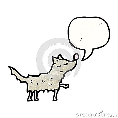 cartoon dog Vector Illustration