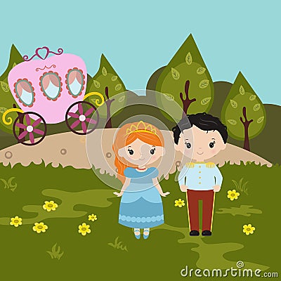 Cartoon fairy tale Vector Illustration