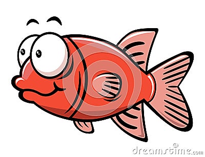 Cartoon fish Vector Illustration