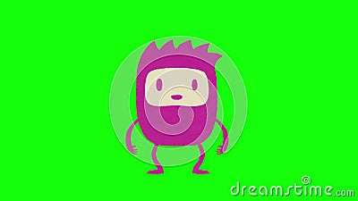Cartoon Funny Animation Gif Character on Isolated Background. Purple Monster. Stock Footage - Video of funny, digital: 192835252 Cartoon Funny Animation Gif Character on Isolated Background. Purple Monster. Stock Footage - Video of funny, digital: 192835252