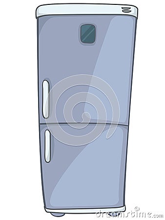 Cartoon Home Kitchen Refrigerator Royalty Free Stock Photography