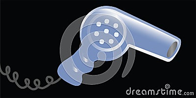 Hairdryer Vector Illustration