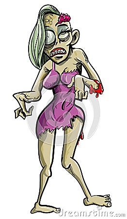 Zombie Cartoon Illustration