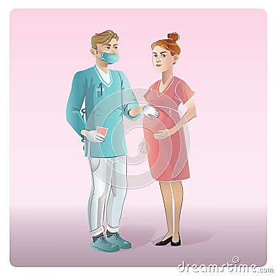 Cartoon Medicine Design Concept Vector Illustration