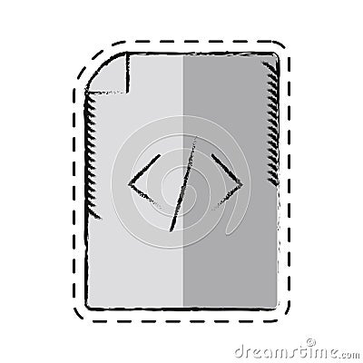 Cartoon page html coding web Vector Illustration