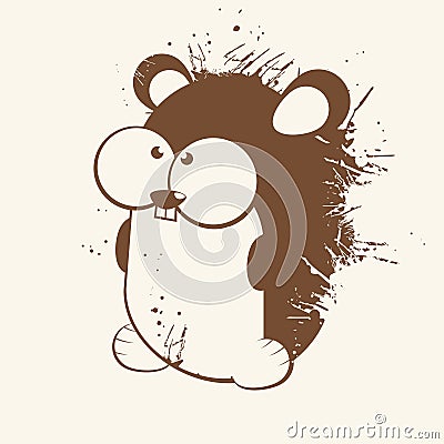 Cartoon Rodent Royalty Free Stock Images - Image: 9335819