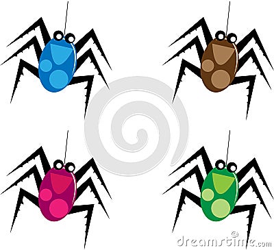 Cartoon spider Cartoon Illustration