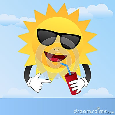 sunshine with glasses