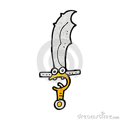cartoon sword Stock Photo