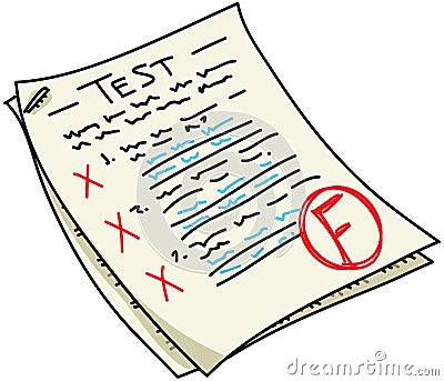 Cartoon Test Stock Images - Image: 22139374