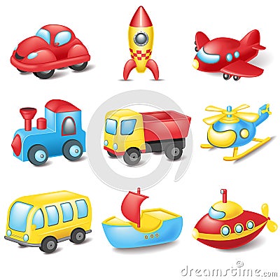 Cartoon transport Vector Illustration