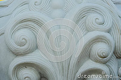 Carved jade Stock Photo