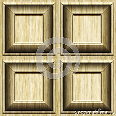 Carved wood pattern background Stock Photo