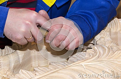 Carving Stock Photo