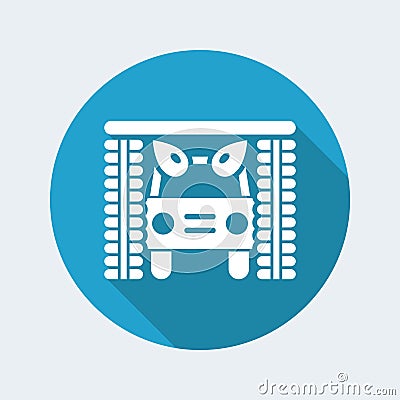 Carwash icon Vector Illustration