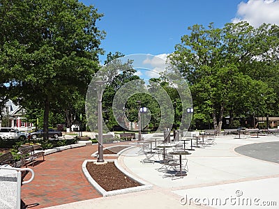 Cary, North Carolina Park Stock Photo