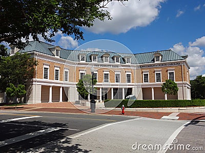 Cary, North Carolina`s Fidelity Bank Editorial Stock Photo