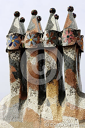 Casa Batllo Editorial Stock Photo