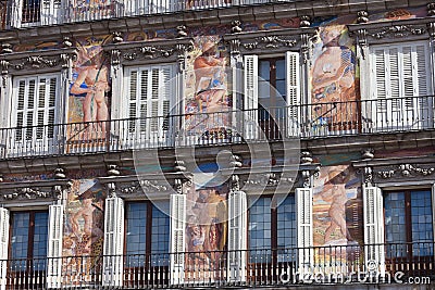 Casa de la Panaderia Stock Photo