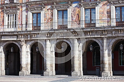 Casa de la Panaderia Stock Photo