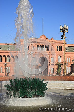 Casa Rosada Stock Photo