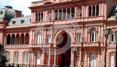 casa rosada argentina Stock Photo