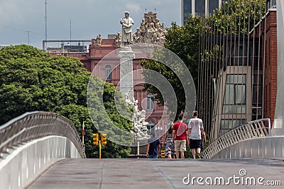 Casa Rosada Back Facade Argentina Editorial Stock Photo