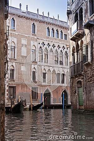 Casanova house in Venice, Italy Stock Photo