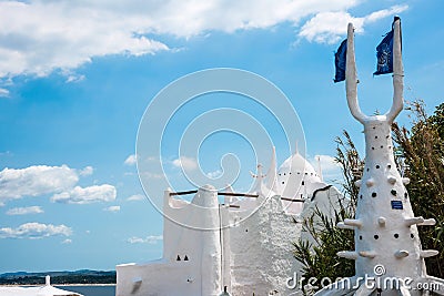 Casapueblo near Punta del Este in Atlantic Coast of Uruguay Editorial Stock Photo