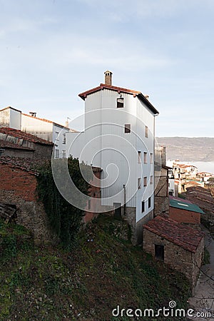 CASAS DEL CASTA?AR, CACERES, SPAIN - December 23, 2018 : Views of the town. Editorial Stock Photo