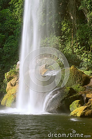 Cascada (waterfall) Misol Ha Stock Photo