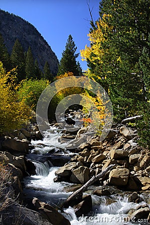 Cascade water falls Stock Photo