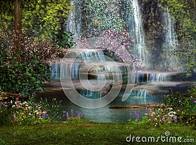 Cascades Stock Photo