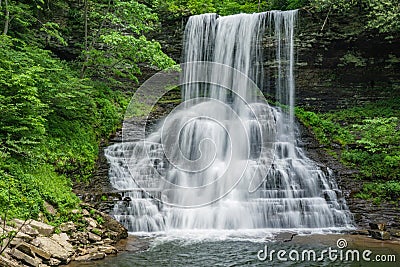 The Cascades Falls, Giles County, Virginia, USA Stock Photo