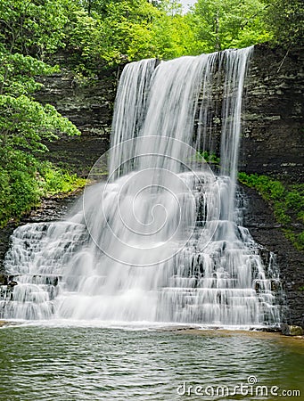 The Cascades Falls, Giles County, Virginia, USA - 2 Stock Photo