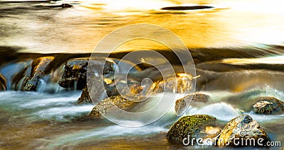 Cascading Creek Stock Photo