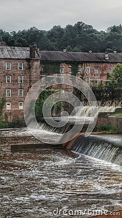 Cascading river Stock Photo