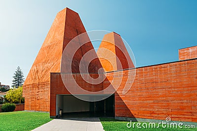 Casa das Historias House of Stories Paula Rego Museum Is Designed By Architect Eduardo Editorial Stock Photo