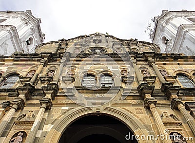 Casco Viejo Cathedral Stock Photo