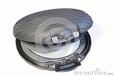 Case for compact disks Stock Photo