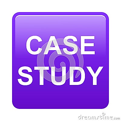 Case study button Vector Illustration