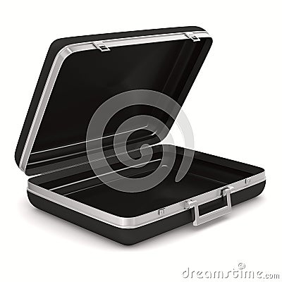 Case on white background Stock Photo