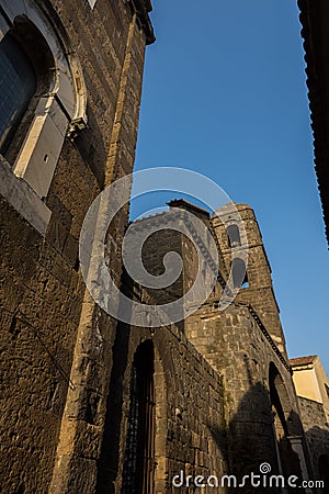 Casertavecchia, the Duomo Stock Photo