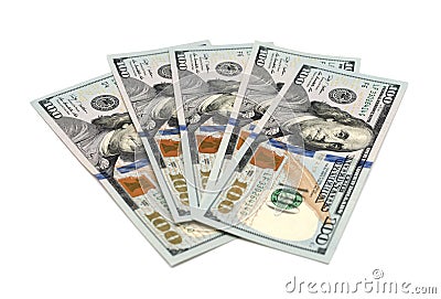 Cash american dollars Stock Photo