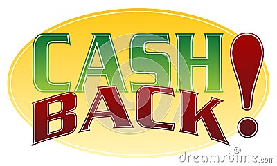 Cash Back Vector Illustration