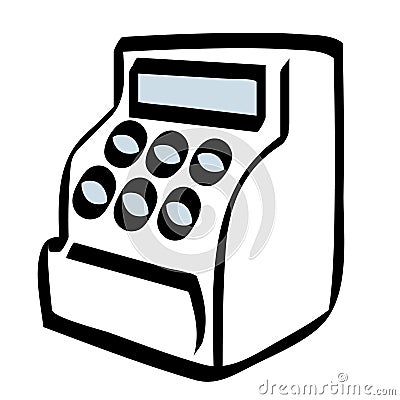 Cash register Stock Photo