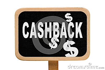 Cashback illustration Stock Photo