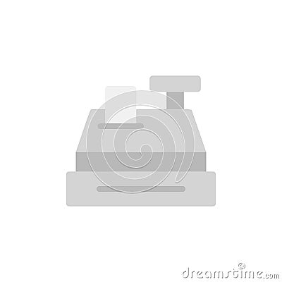 Cashbox, check icon. Simple color vector elements of shopping center icons for ui and ux, website or mobile application Stock Photo