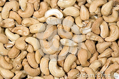 Cashew Nuts Stock Photo